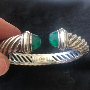 David Yurman silver Waverly bracelet